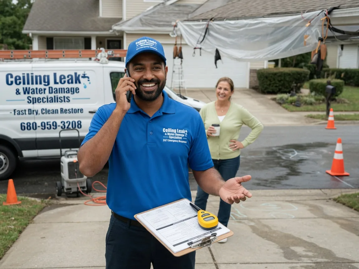 Ceiling Leak Cleanup Nicholasville, KY FAQs